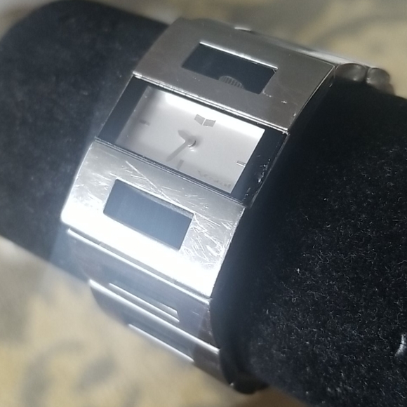 VESTAL Mens Gun Metal Square Watch - Picture 3 of 8